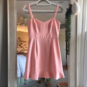 French Connection pink mini dress